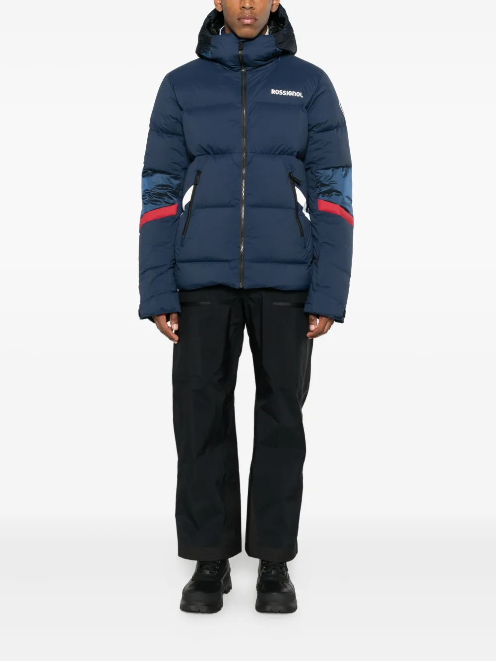 Rossignol Daille Hooded Ski Jacket In Blue