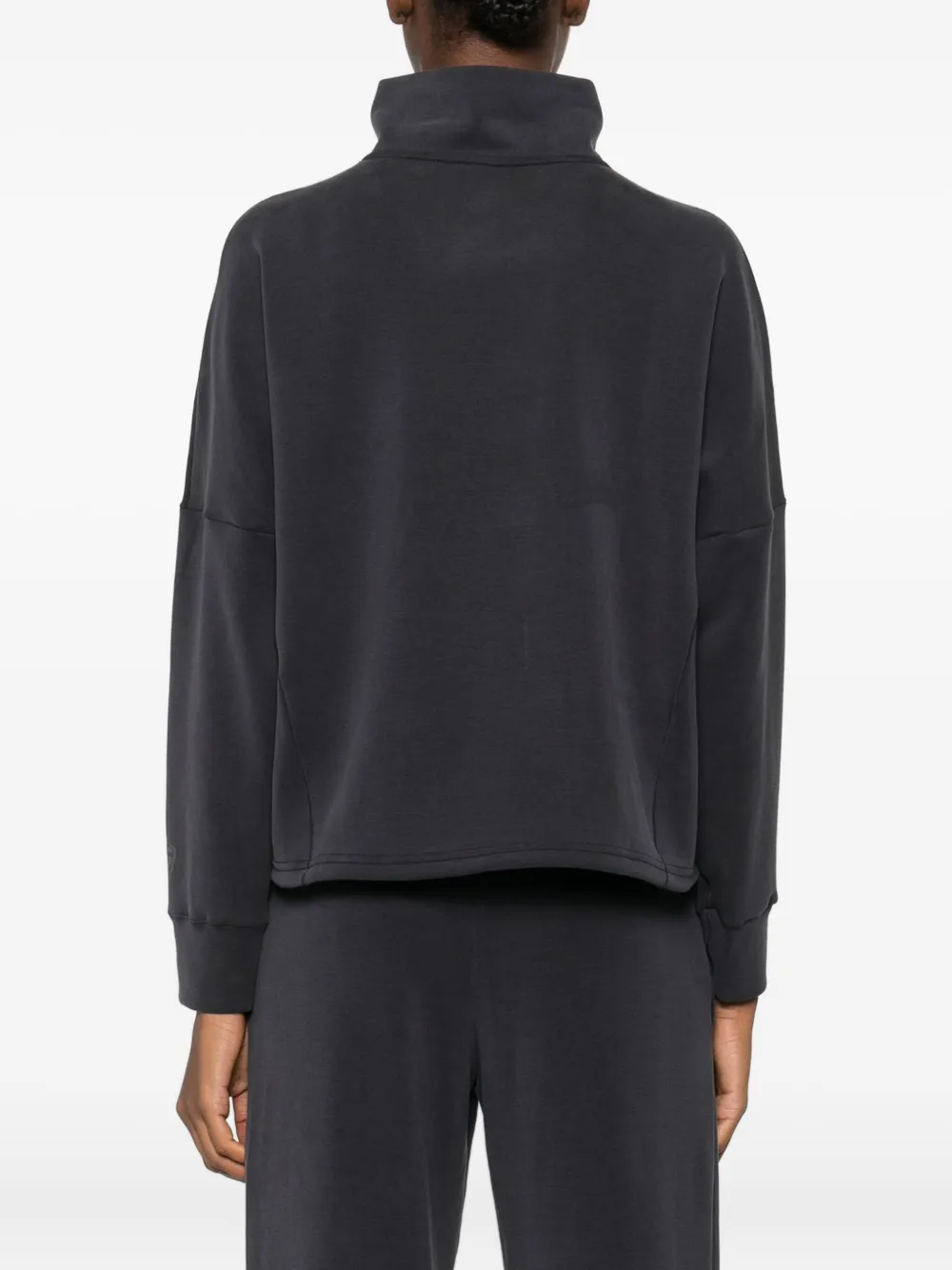 Rossignol Half-zip Scuba Fleece Sweatshirt In Gray