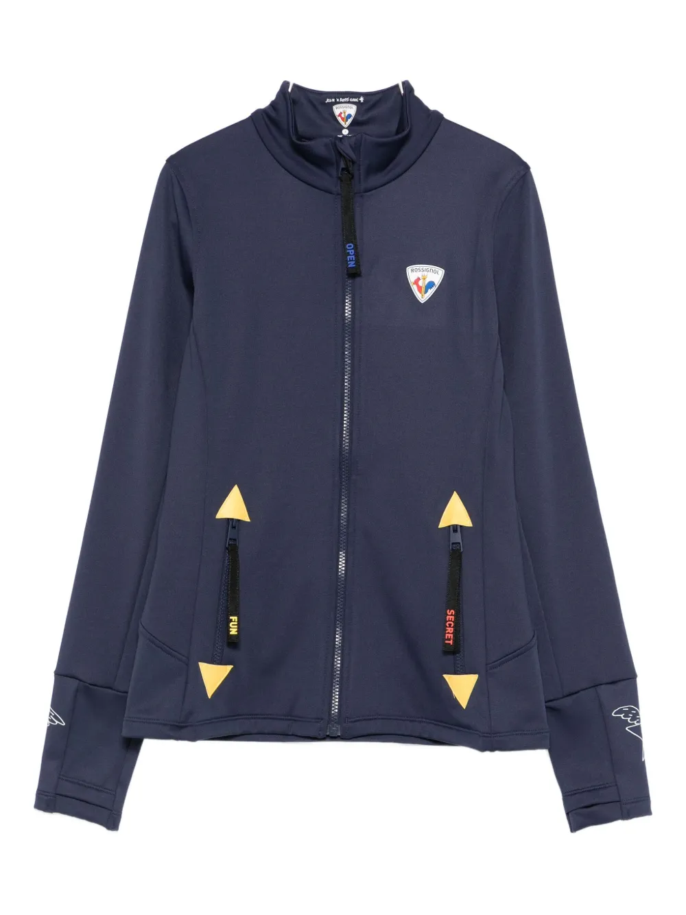 Rossignol Jcc Climi Zip-up Ski Jacket In Blue
