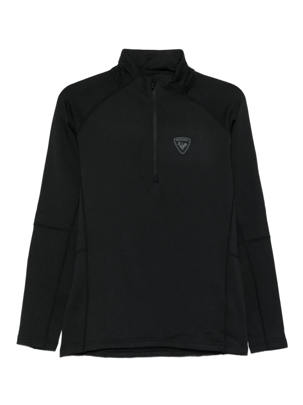 Rossignol Blackside half-zip fleece sweatshirt Zwart