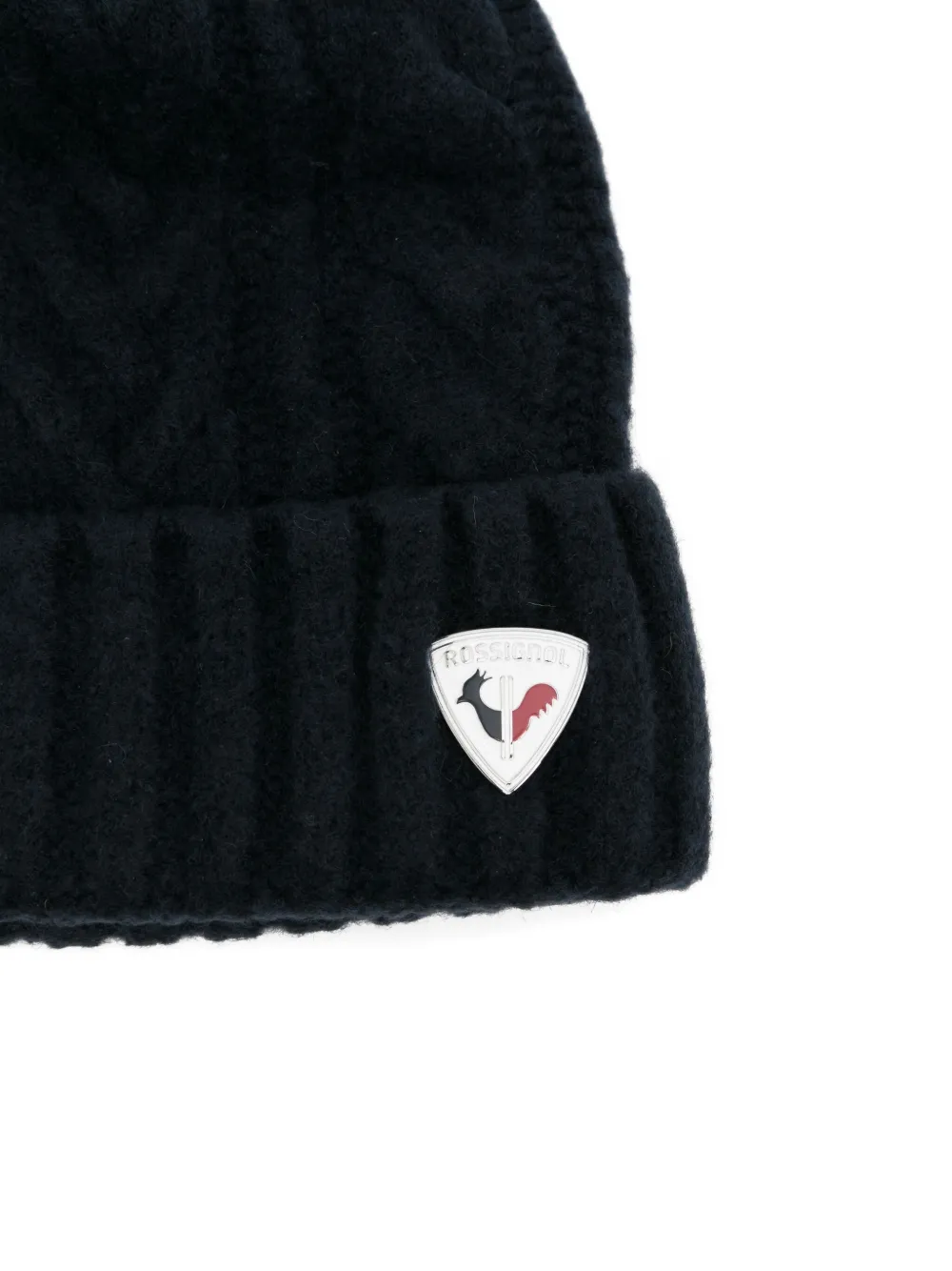 Rossignol Naya kabelgebreide muts Blauw