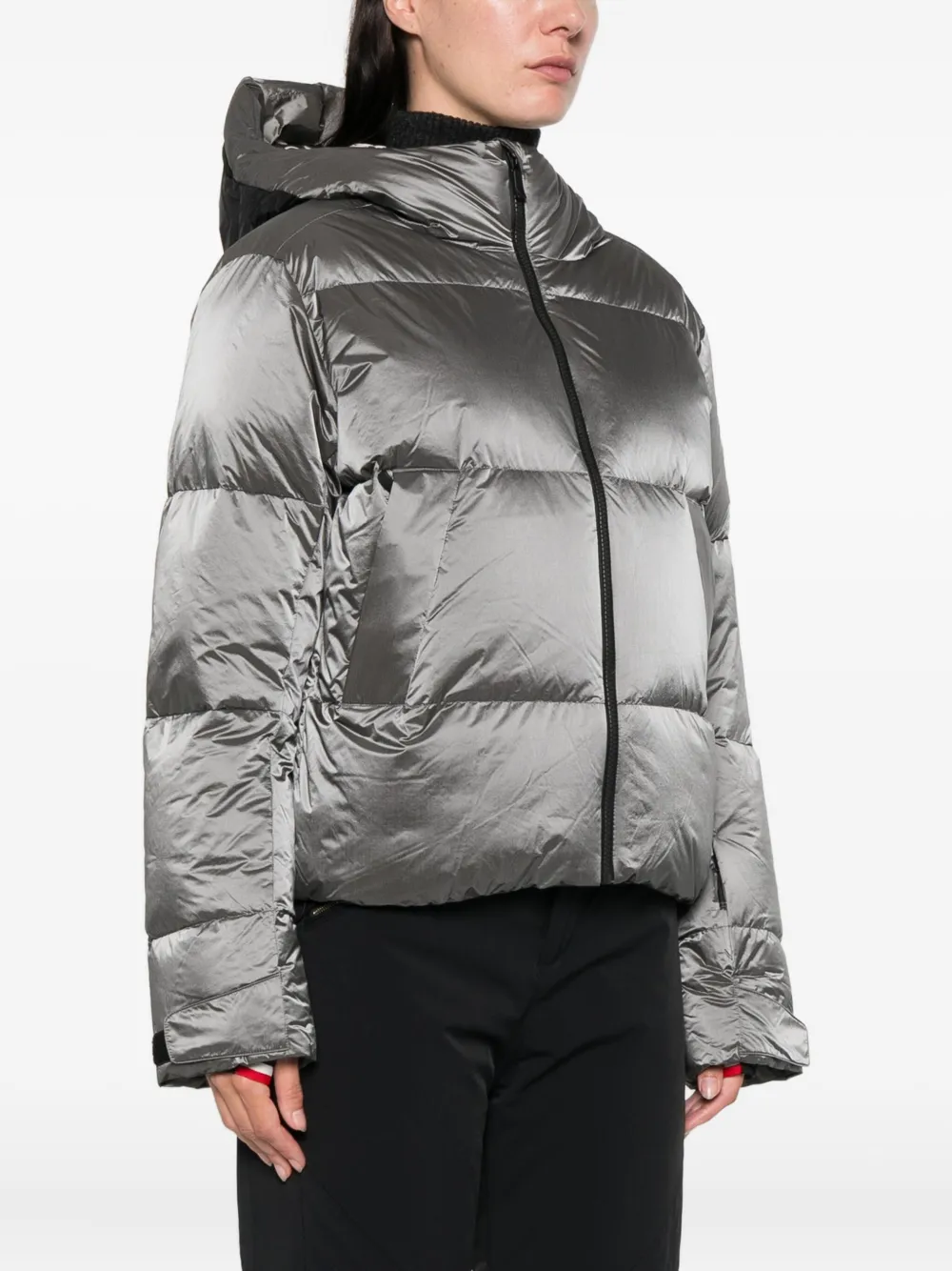 Rossignol Daille gewatteerd jack met capuchon Grijs