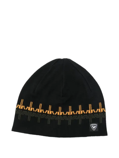 Rossignol patterned-intarsia beanie