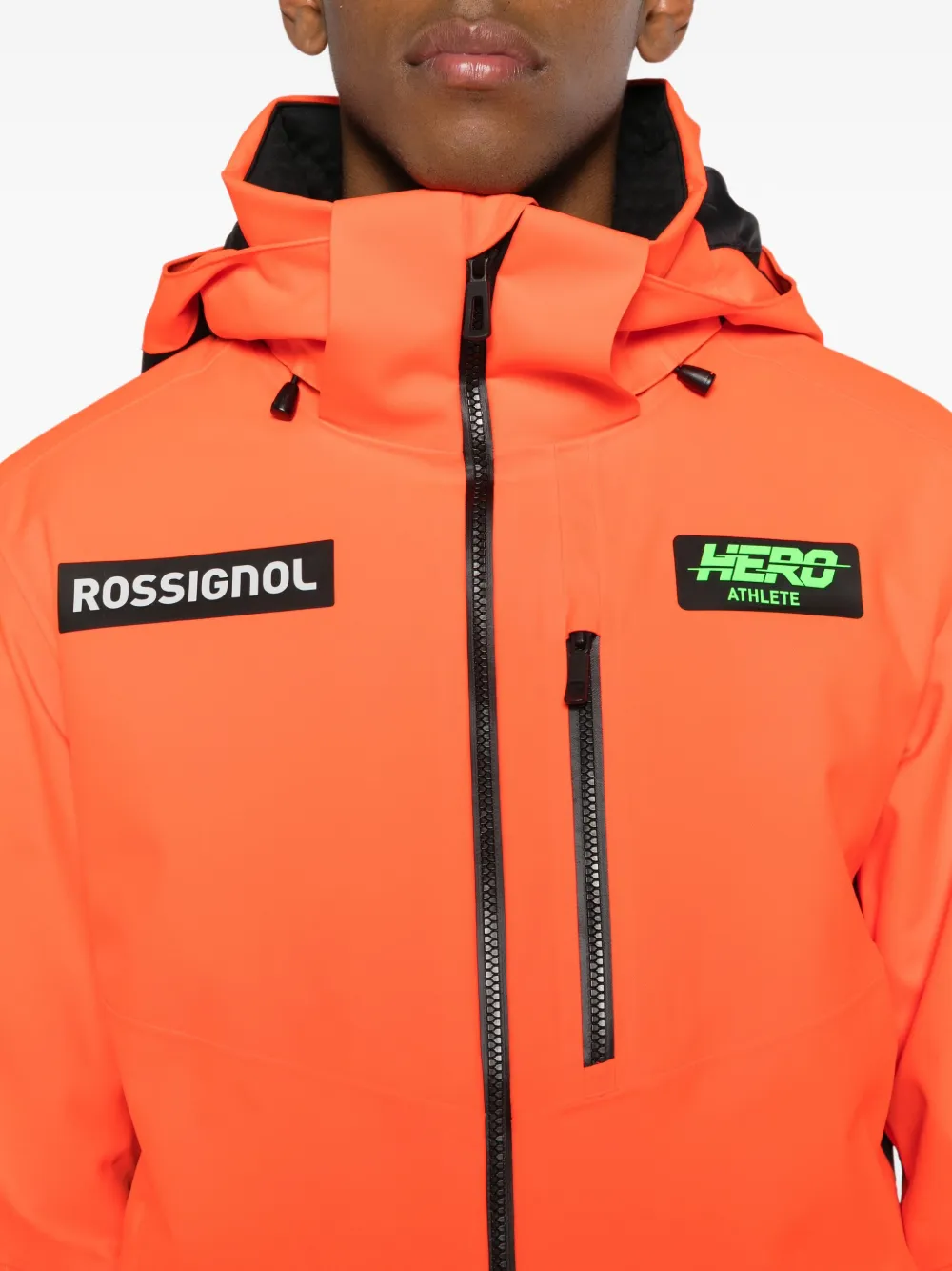 Rossignol Hero ski-jack met capuchon Rood