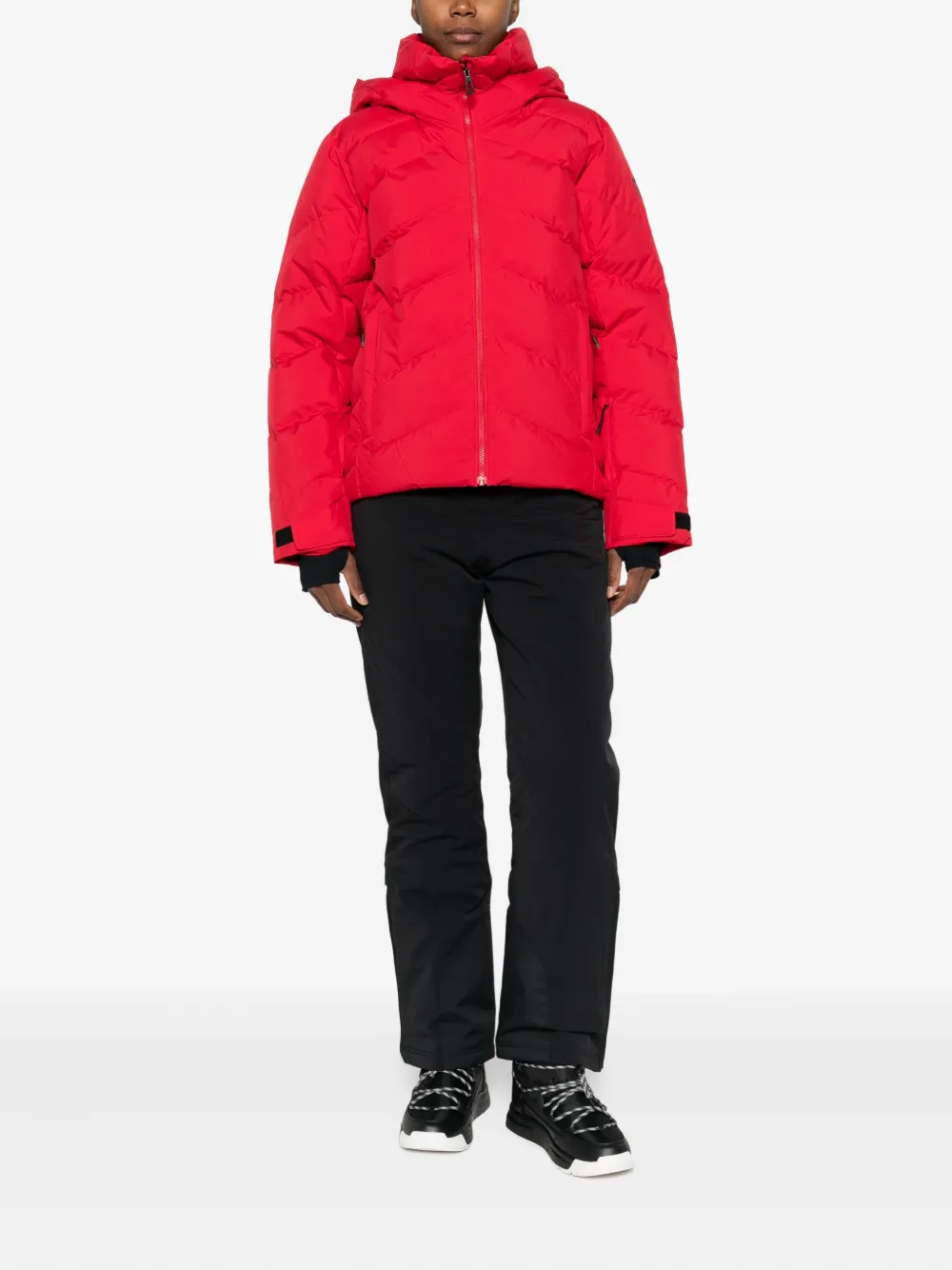 Rossignol Wispile Puffer Jacket In Red