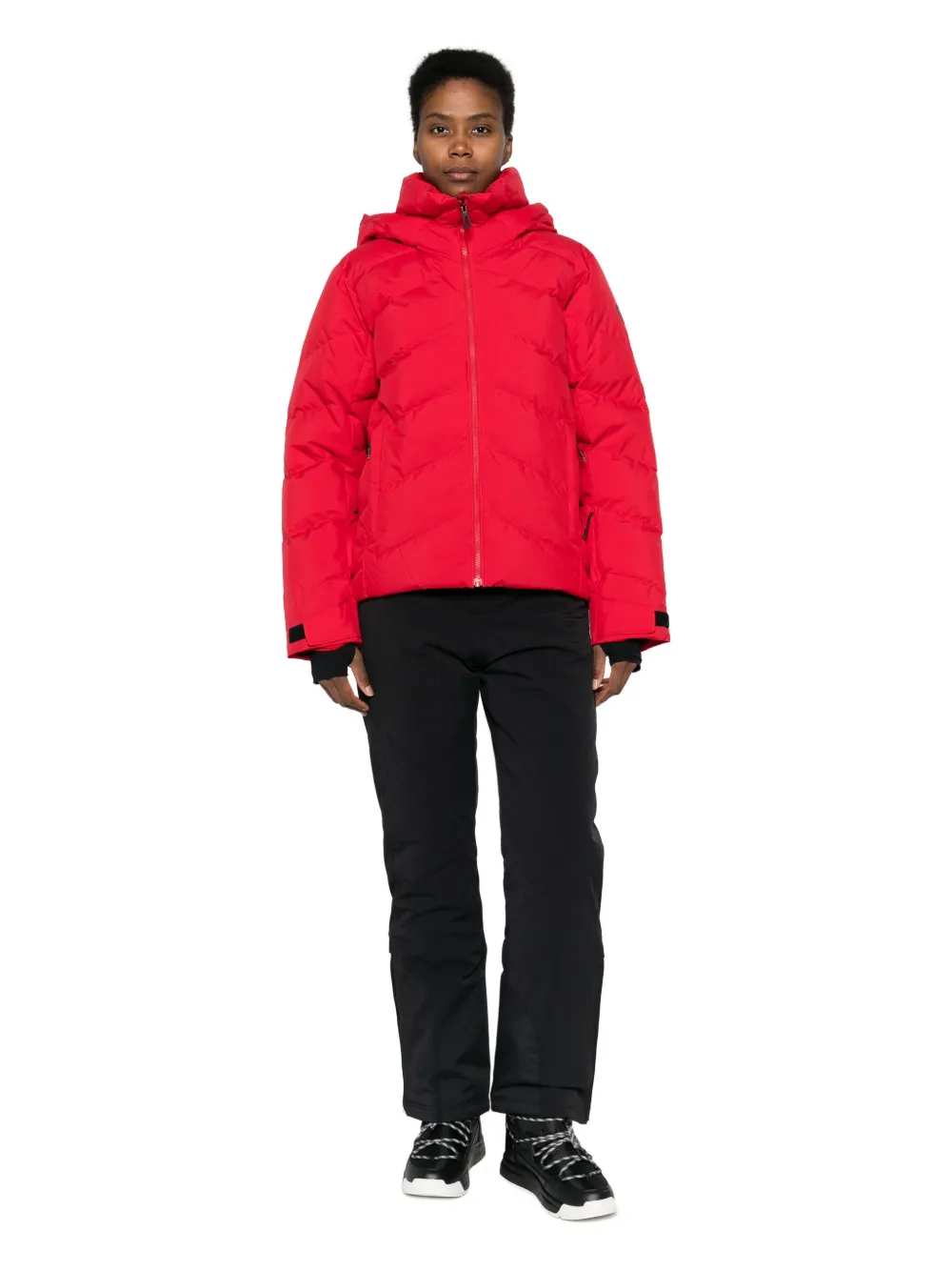 Rossignol Wispile Puffer Jacket In Red