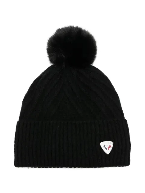 Rossignol Sara cable-knit pom-pom beanie