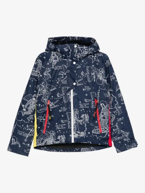 Rossignol x JCC constellation-print hooded ski jacket