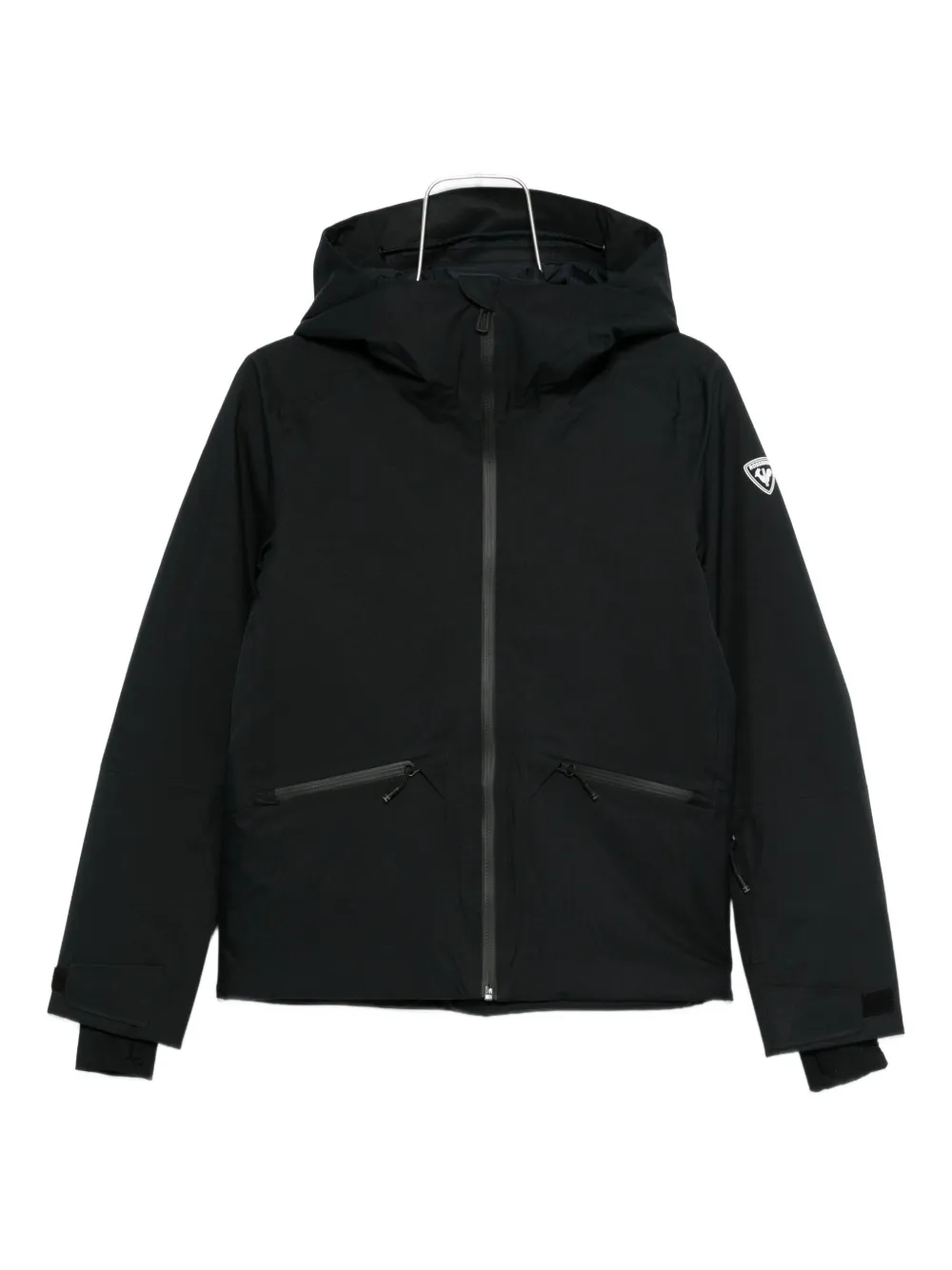 Rossignol zip-up puffer jacket | Black | Image 1