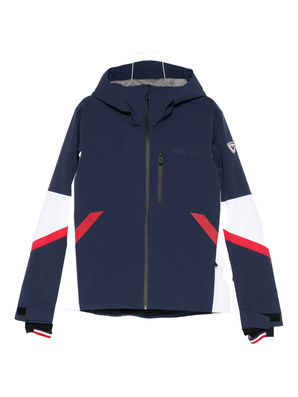 Rossignol Ciastel Zip Hooded Ski Jacket In Blue