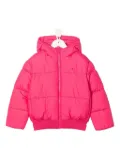 Tommy Hilfiger Junior quilted hooded puffer jacket - Pink