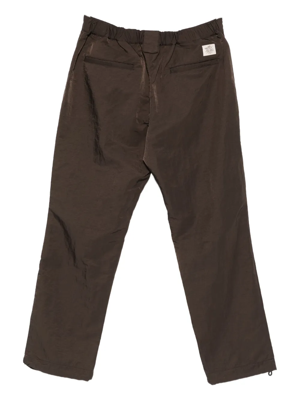 RANRA zip-pocket trousers - Bruin