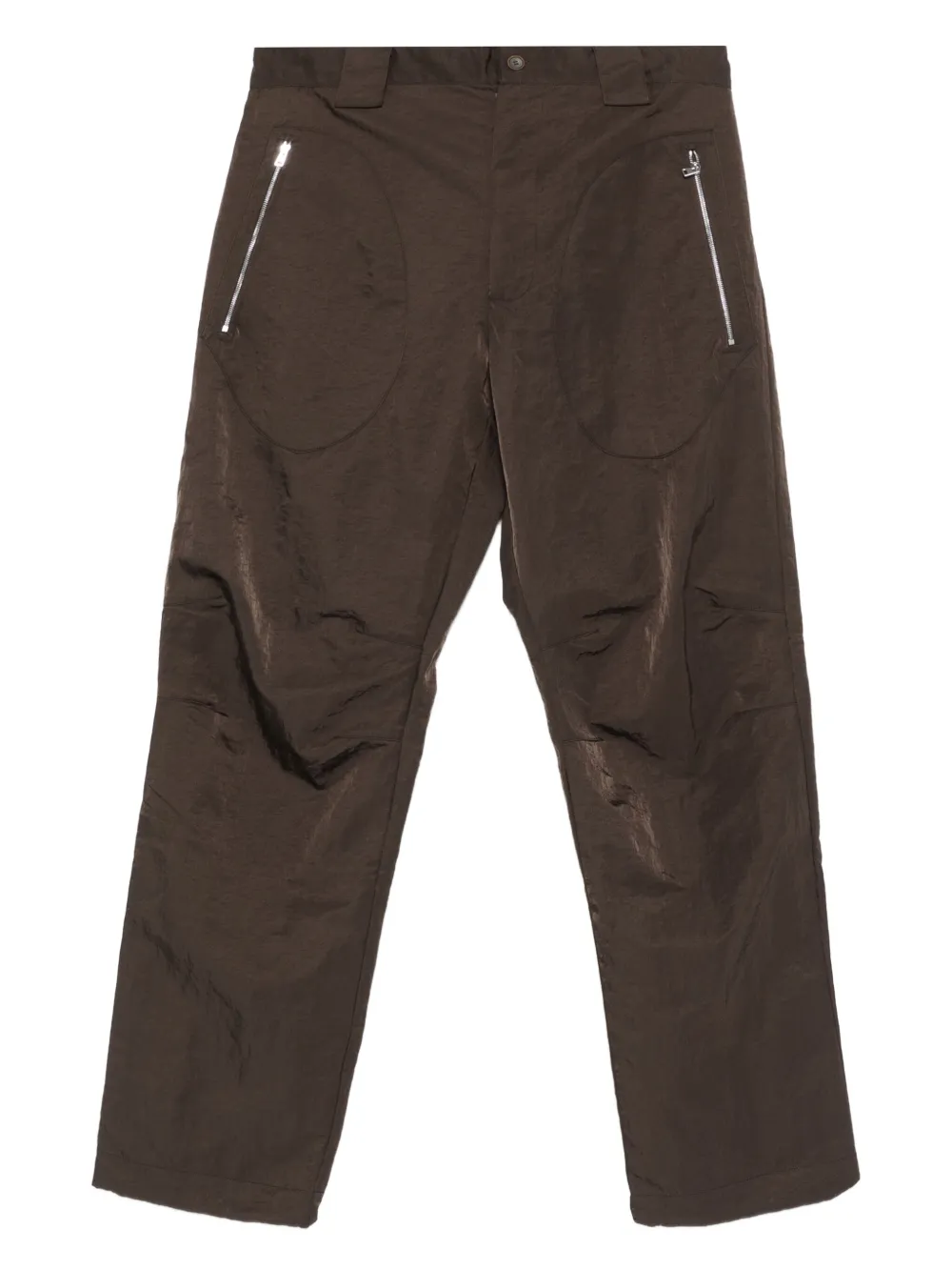 RANRA zip-pocket trousers | Brown | Image 1
