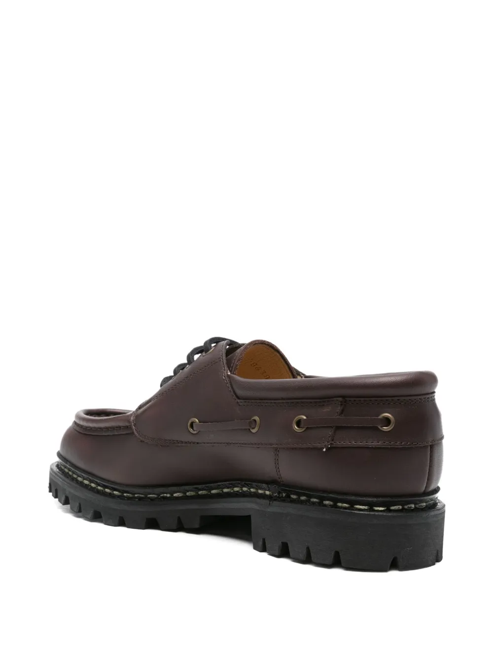 Paraboot Chimey leather lace-up shoes Brown