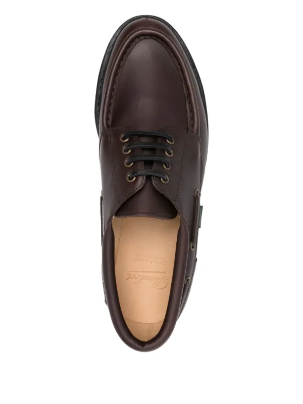 Paraboot Chimey Leather lace-up Shoes | Brown | FARFETCH