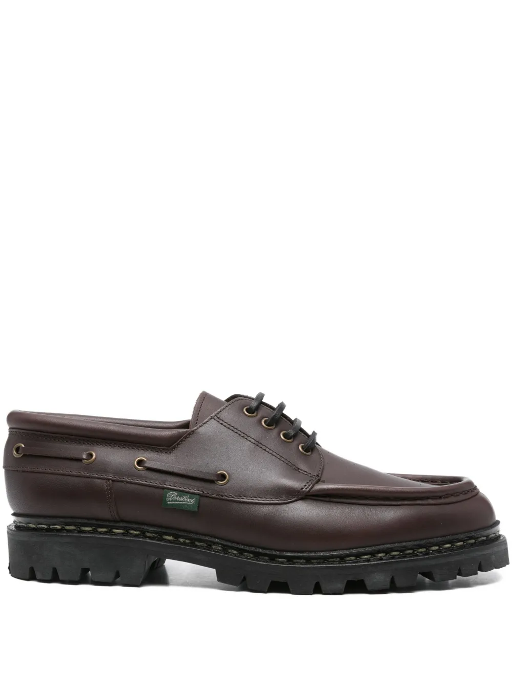 Paraboot Chimey leather lace-up shoes Brown