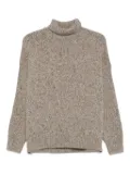 Christian Wijnants Kemijo roll-neck wool sweater - Neutrals
