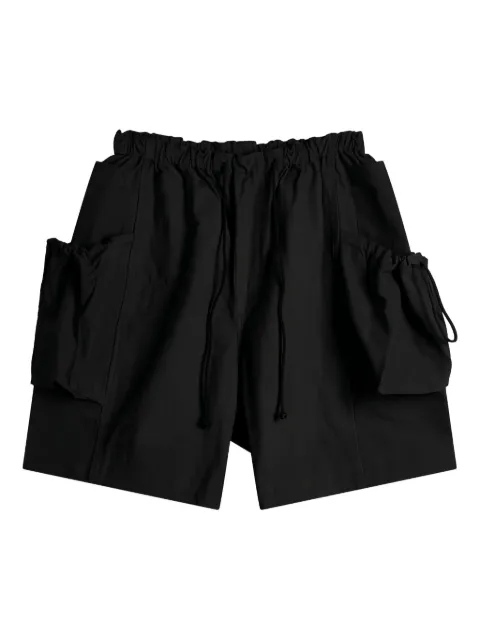 STORY mfg. Salt elasticated-waist cargo shorts