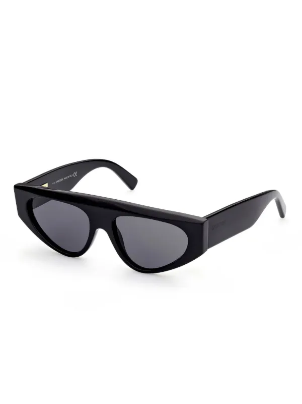 Sportmax oval-frame Sunglasses | Black | FARFETCH GE display picture 2