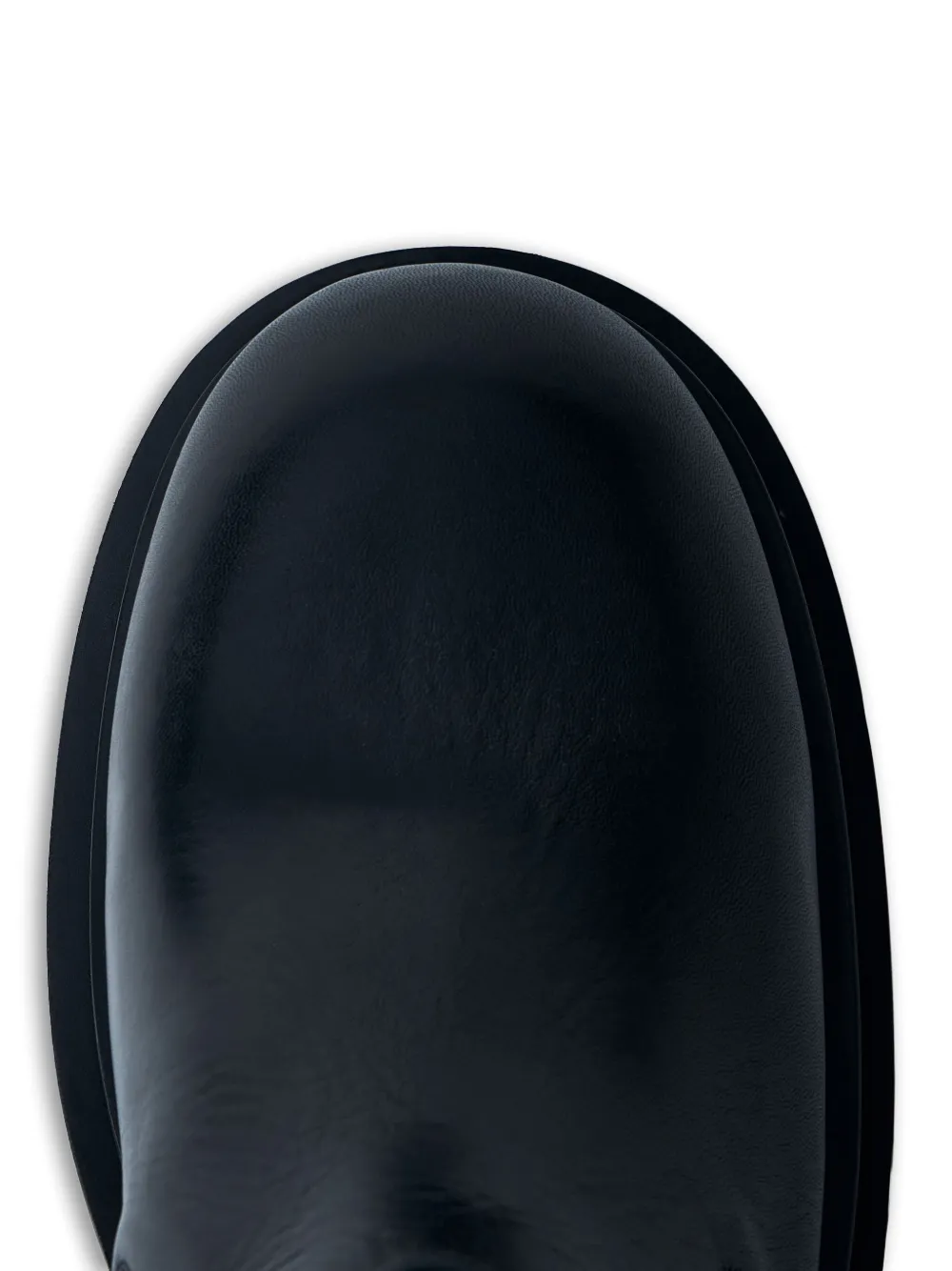 Rick Owens 80mm elastic-panel block-heel boots Black