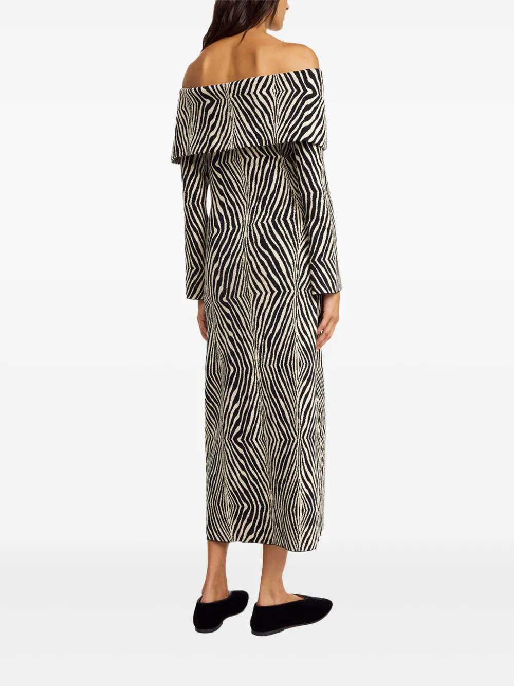By Malene Birger Midi-jurk Wit