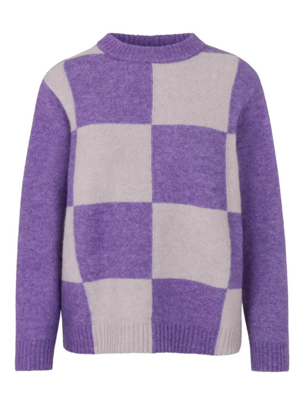 Cecilee checked sweater