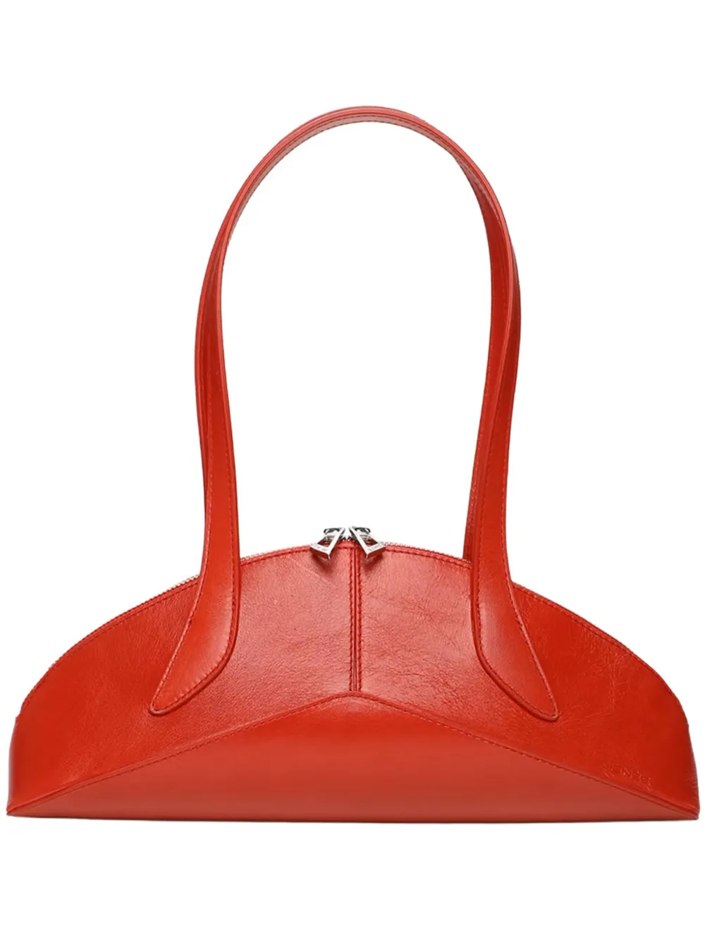 Arco creased shoulder bag