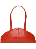 Dienèe Arco creased shoulder bag - Red