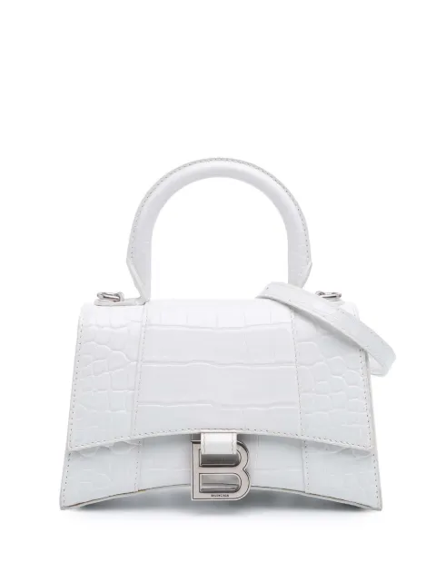 Balenciaga Pre-Owned 2020 XS Embossed Hourglass satchel