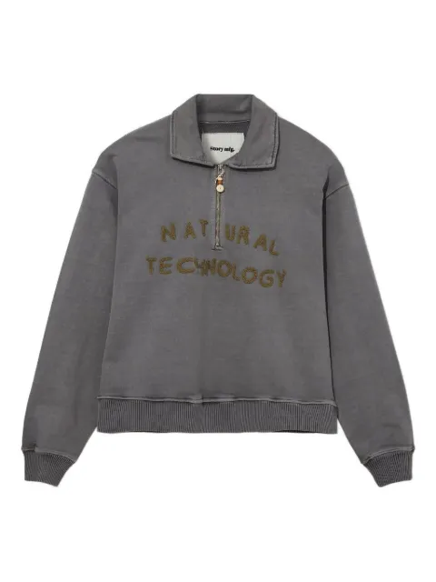 STORY mfg. zip sweatshirt