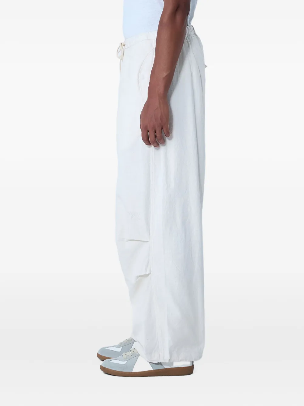Story Mfg. Drawstring Trousers In White