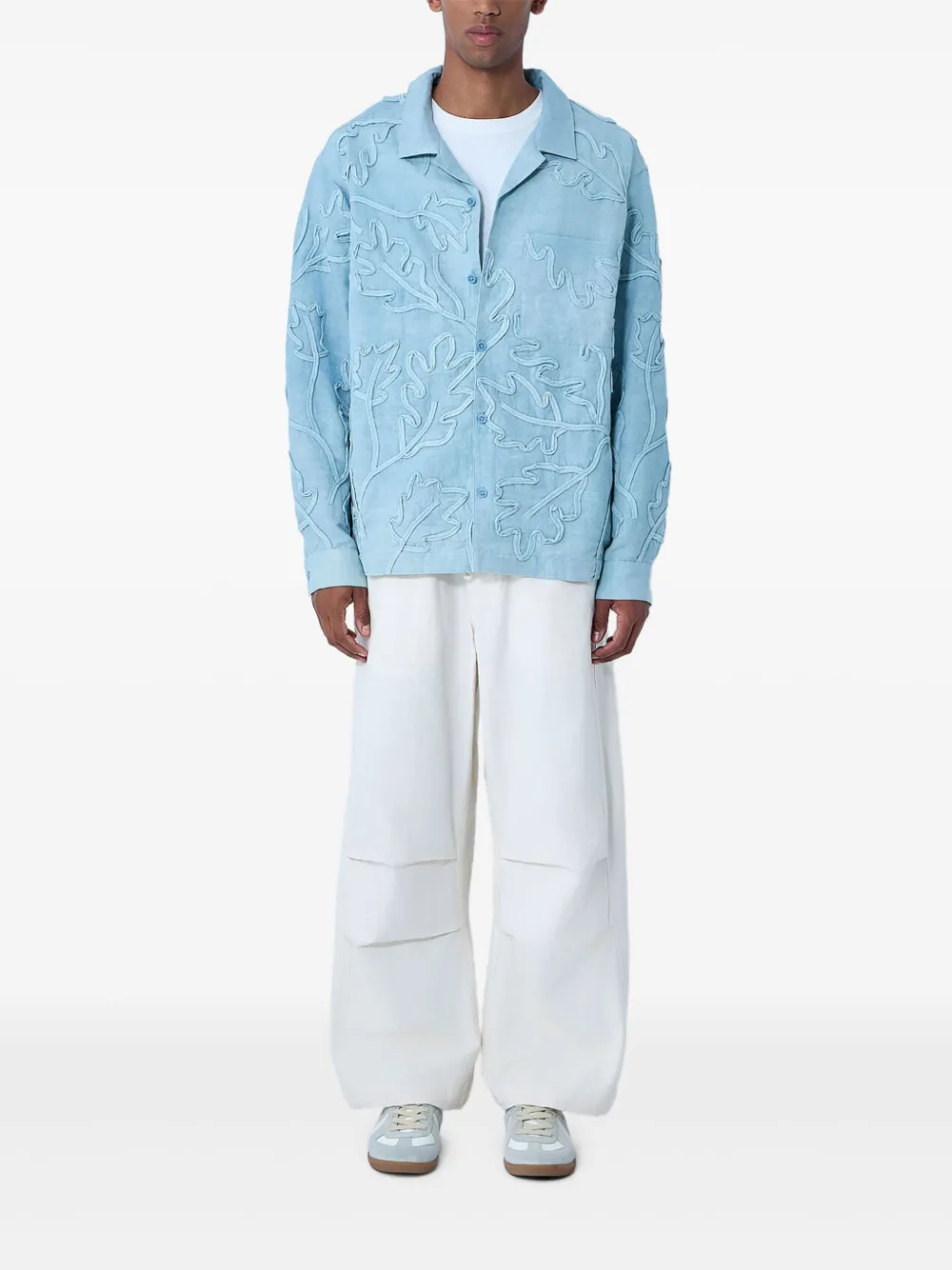 STORY mfg. drawstring trousers - Wit