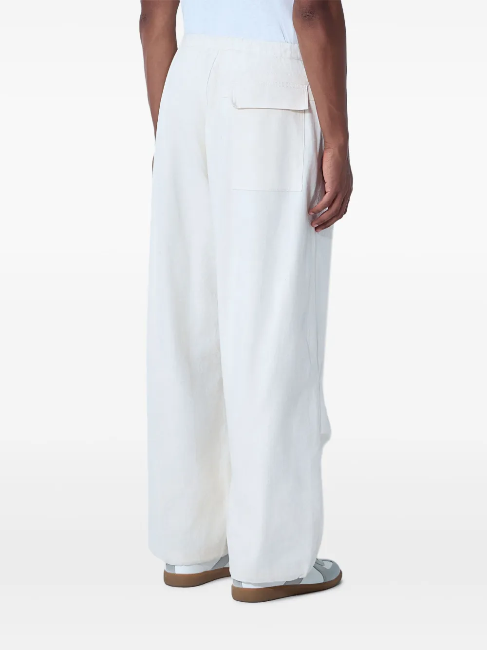 Story Mfg. Drawstring Trousers In White