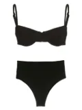 Haight underwired high-leg bikini - Black