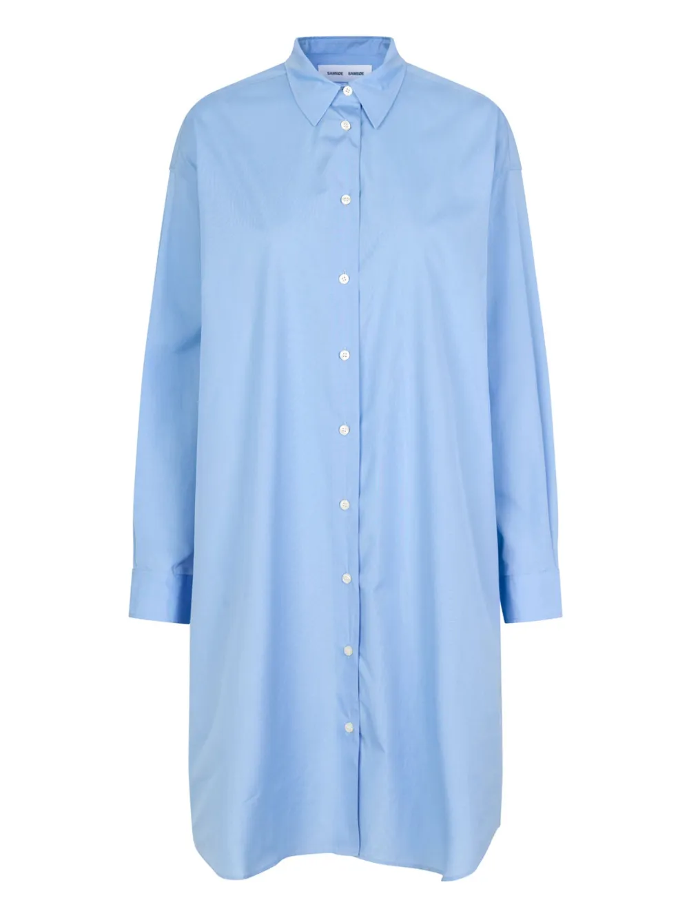 SAMSOE Luana shirt dress Light Blue