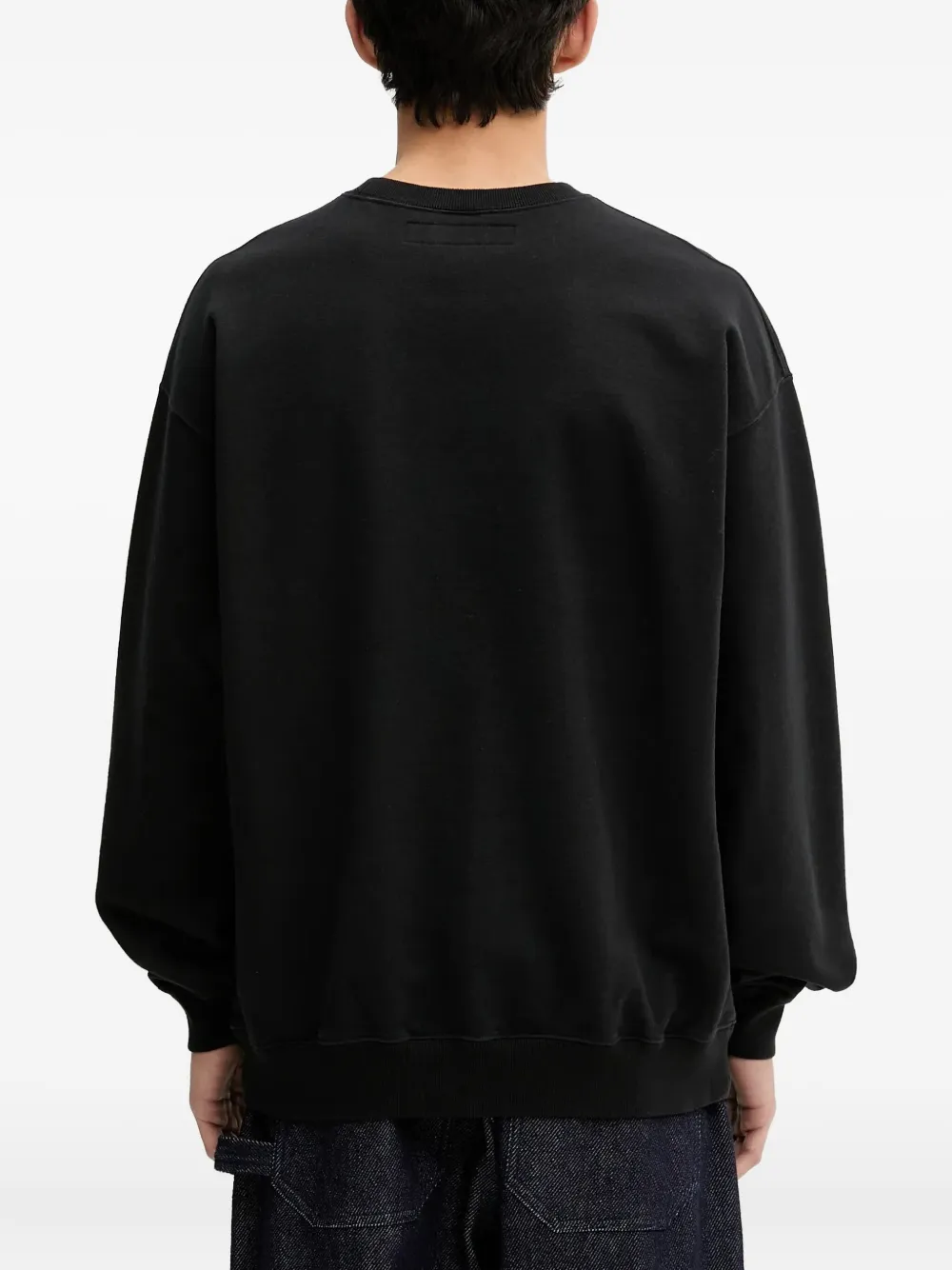 Neighborhood Sweater met logoprint Zwart