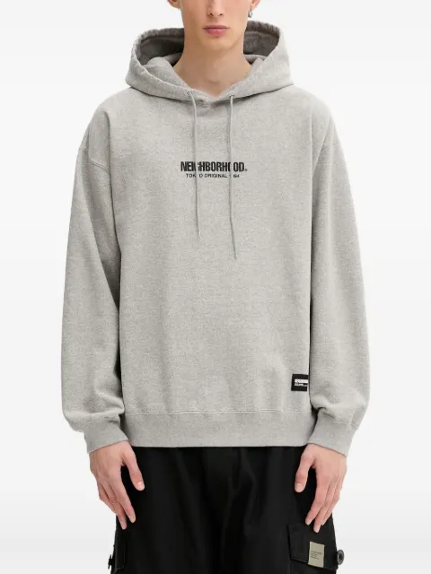 Neighborhood hoodie con aplique del logo