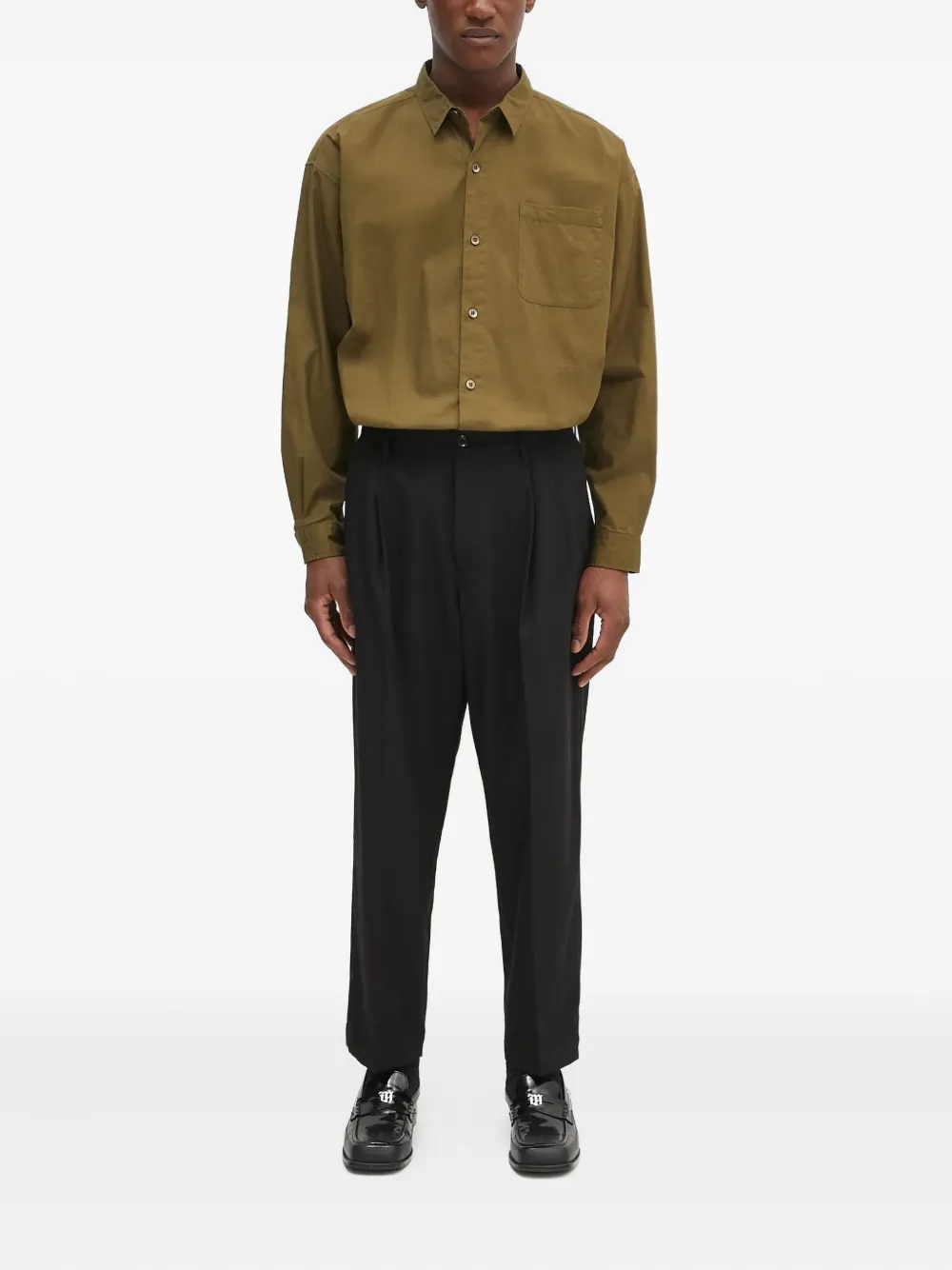Neighborhood buttoned pocket shirt - Groen