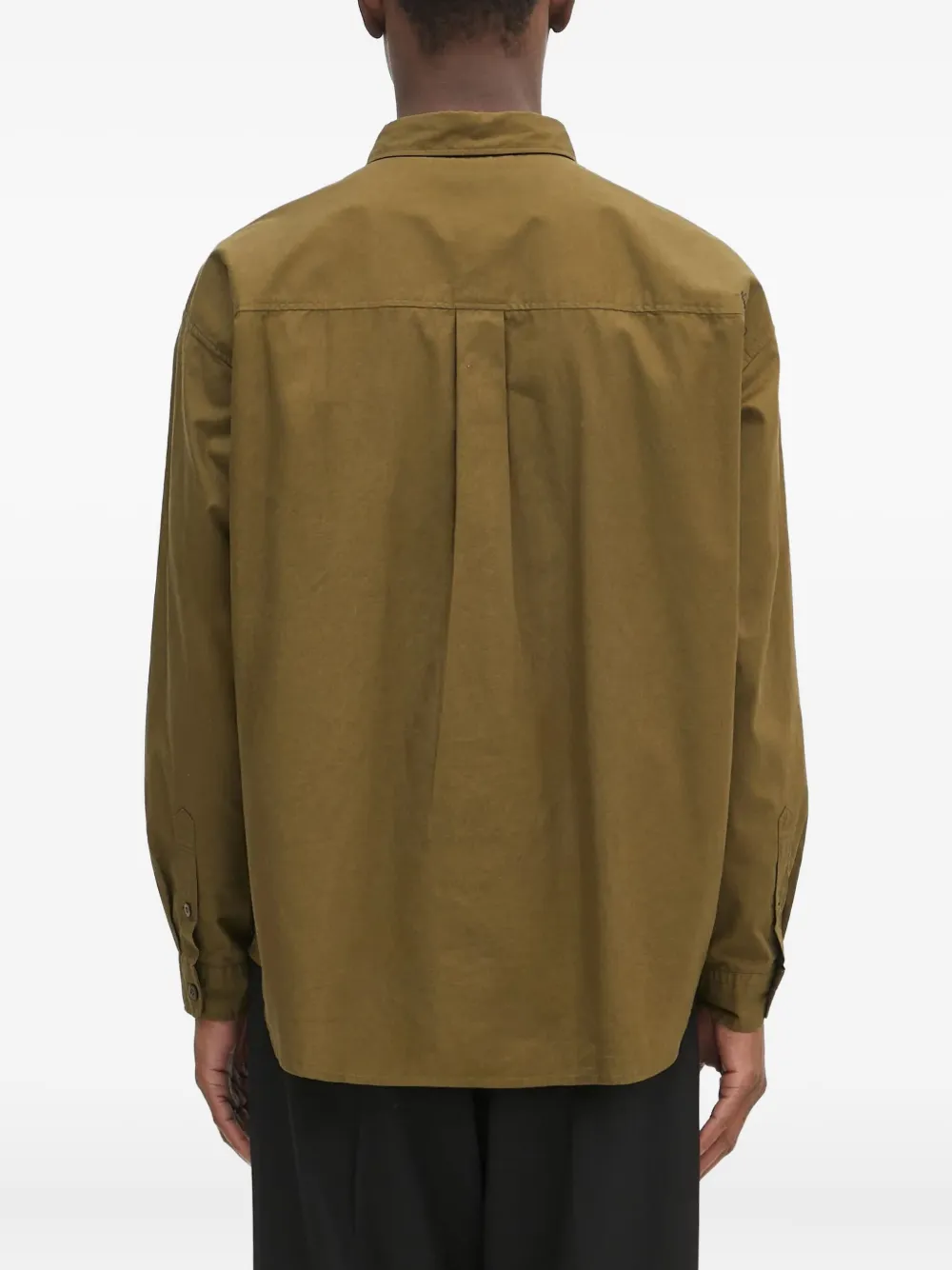 Neighborhood buttoned pocket shirt Groen