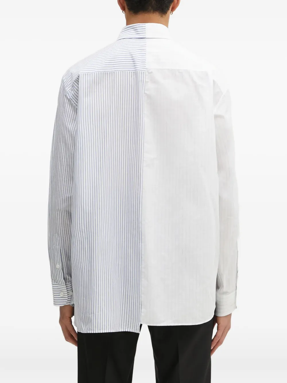 MM6 Maison Margiela Gestreept overhemd Wit