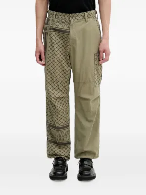 WACKO MARIA Wacko Maria Pleated Trousers | Brown | FARFETCH MY