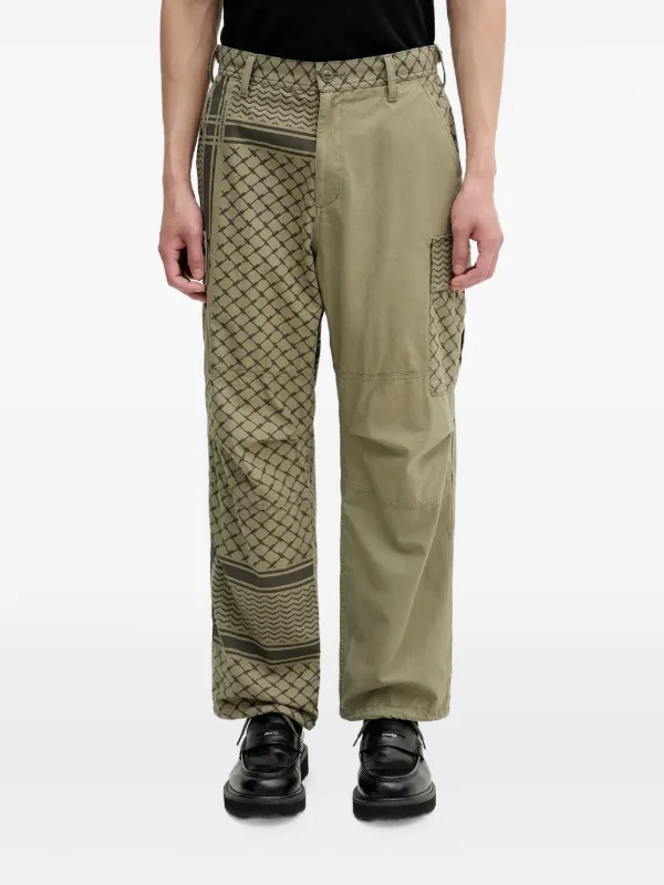Neighborhood パターン カーゴパンツ | グリーン | FARFETCH JP