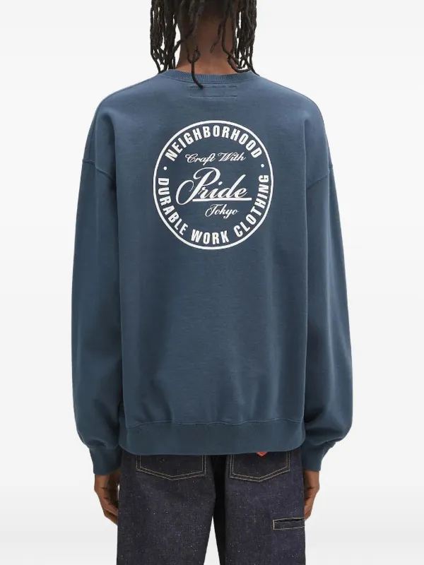 Neighborhood ロゴ スウェットシャツ | ブルー | FARFETCH JP