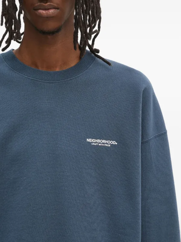 Neighborhood ロゴ スウェットシャツ | ブルー | FARFETCH JP