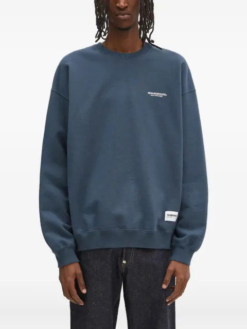 Neighborhood crew neck logo sweatshirt