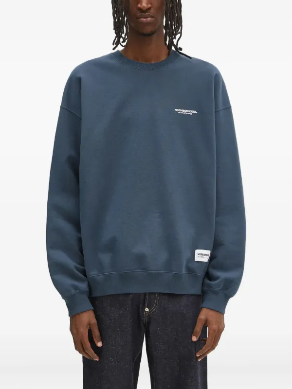 Neighborhood ロゴ スウェットシャツ | ブルー | FARFETCH JP