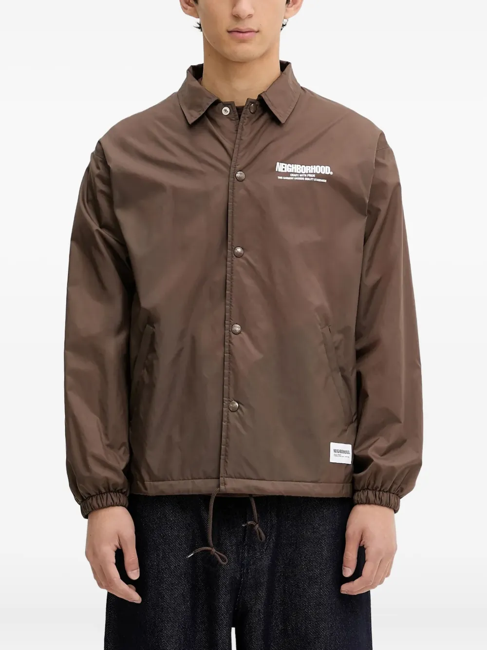 Neighborhood Jack met logoprint Bruin