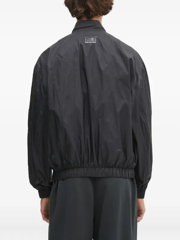 MM6 Maison Margiela x Salomon Numbers-motif Jacket | Black | FARFETCH