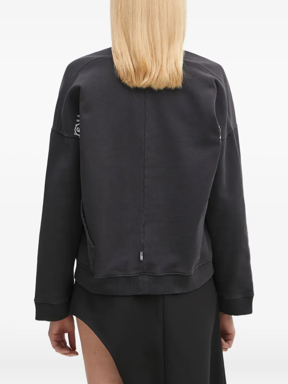 MM6 Maison Margiela Sweater met V-hals Zwart