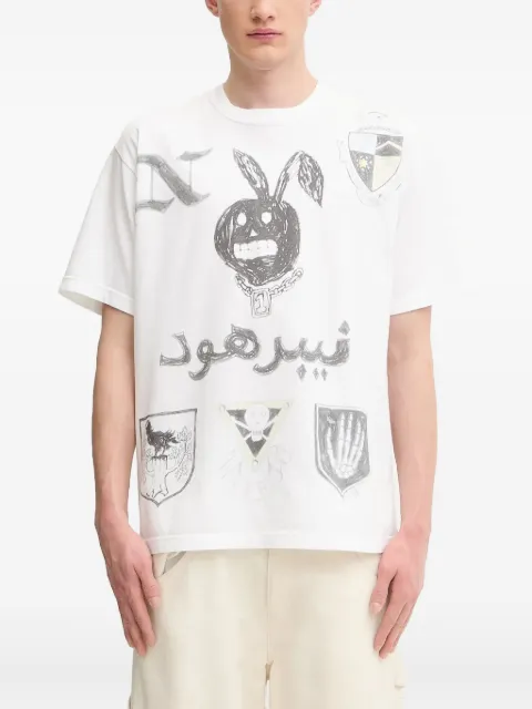 Neighborhood graphic-print T-shirt